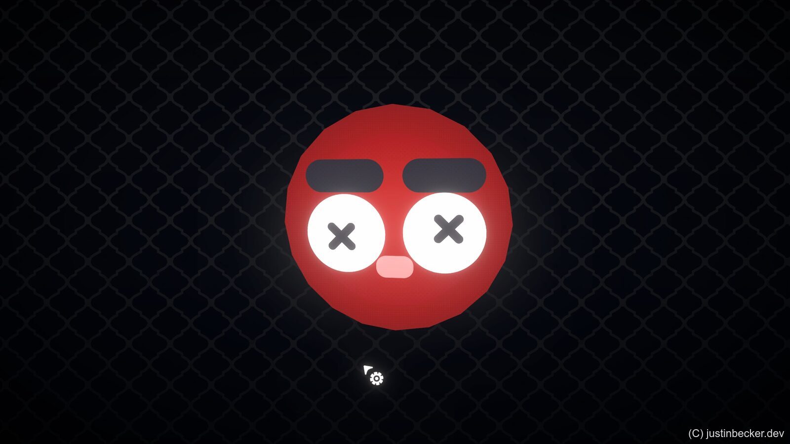 The losing side of the Coin Flip in Gamble With Your Friends, a red coin with X eyes